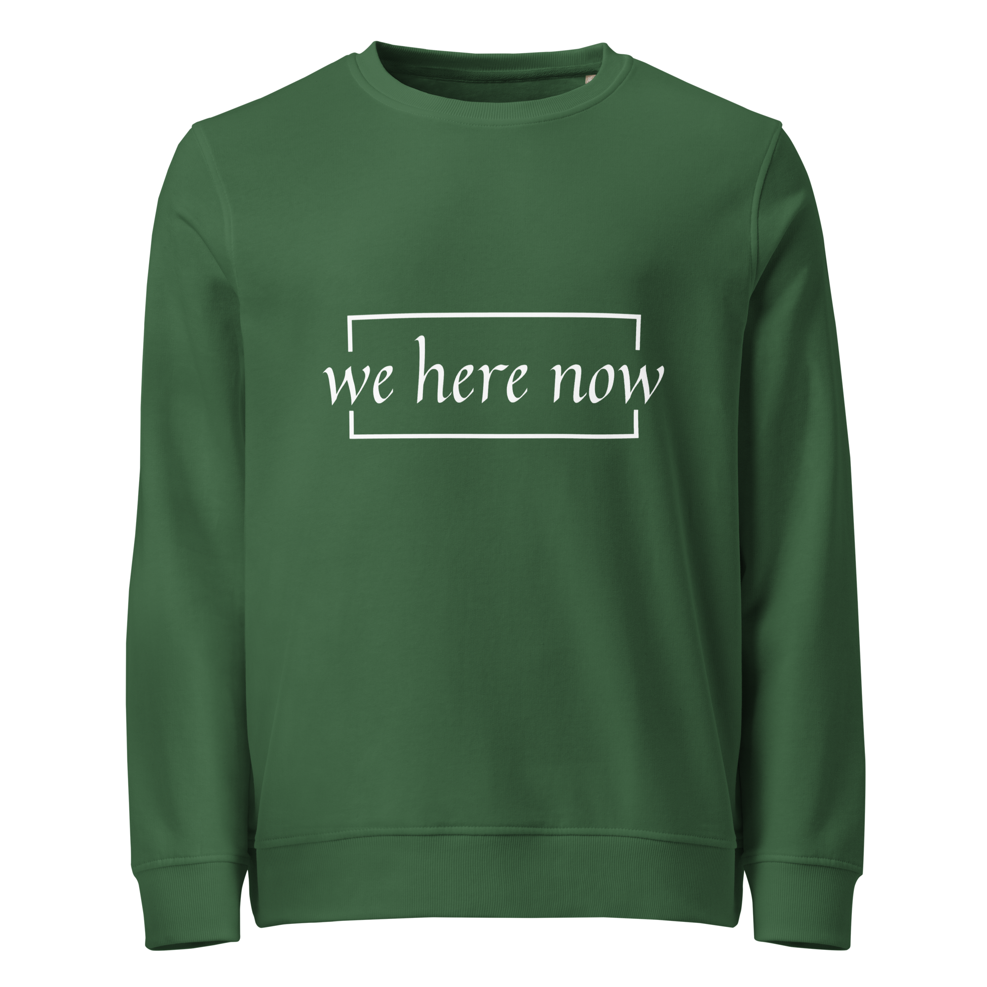 unisex-organic-sweatshirt-bottle-green-front-69659672d9825.png
