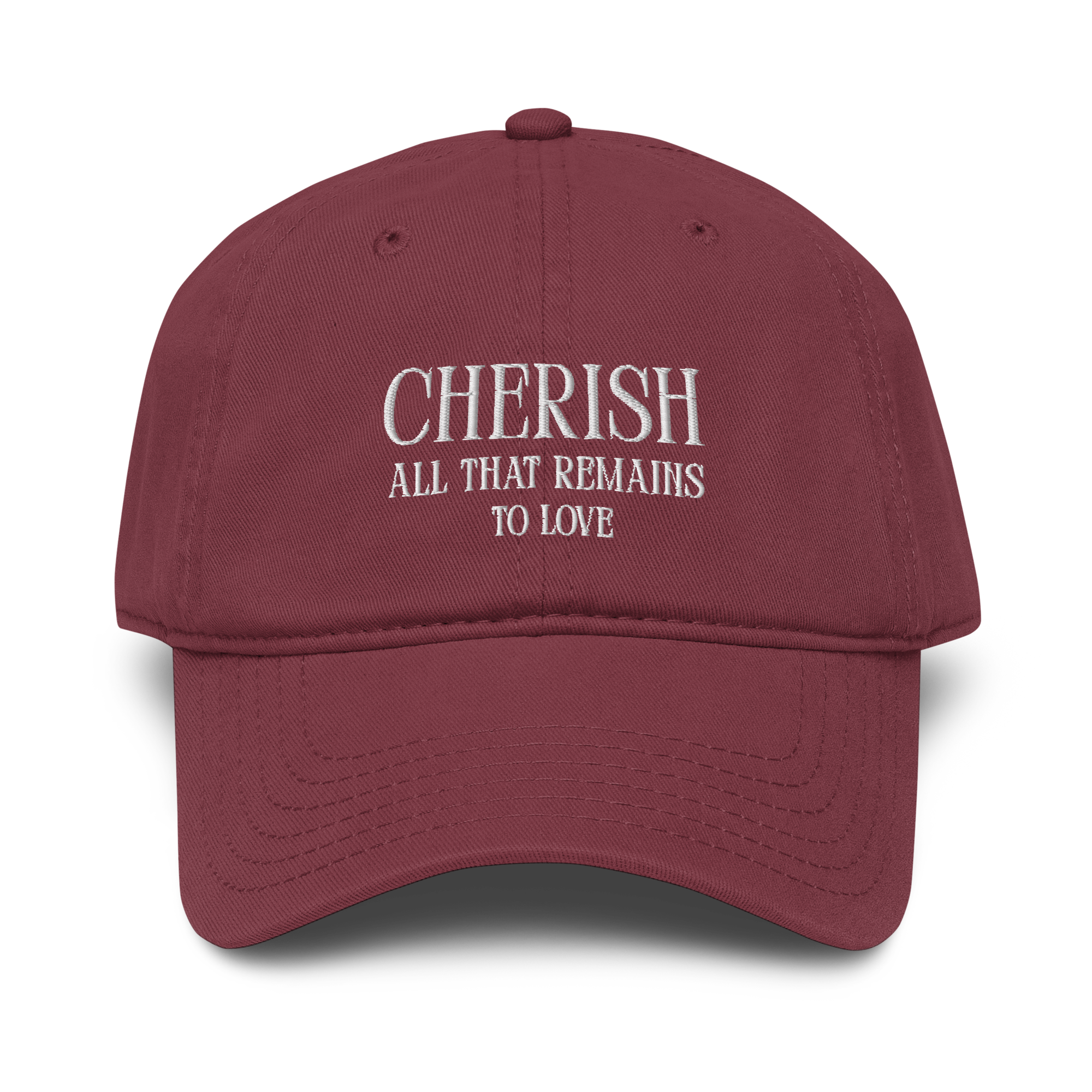Cherish - Garment washed baseball cap
