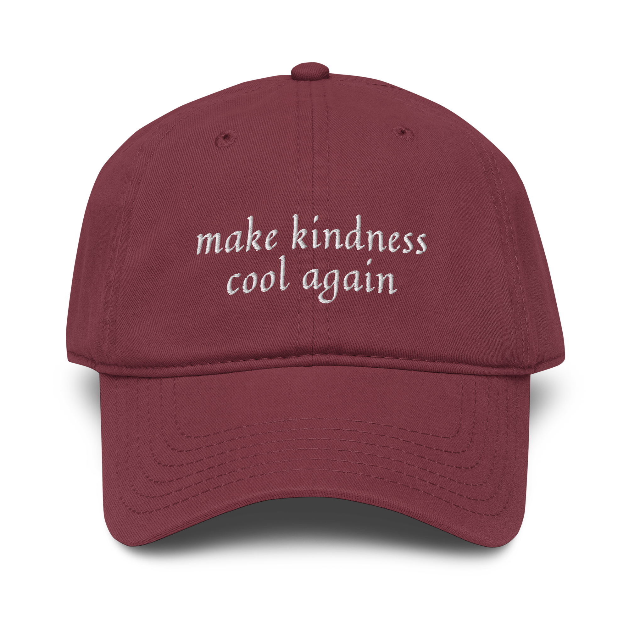 Make Kindness Cool Again - Garment washed baseball cap