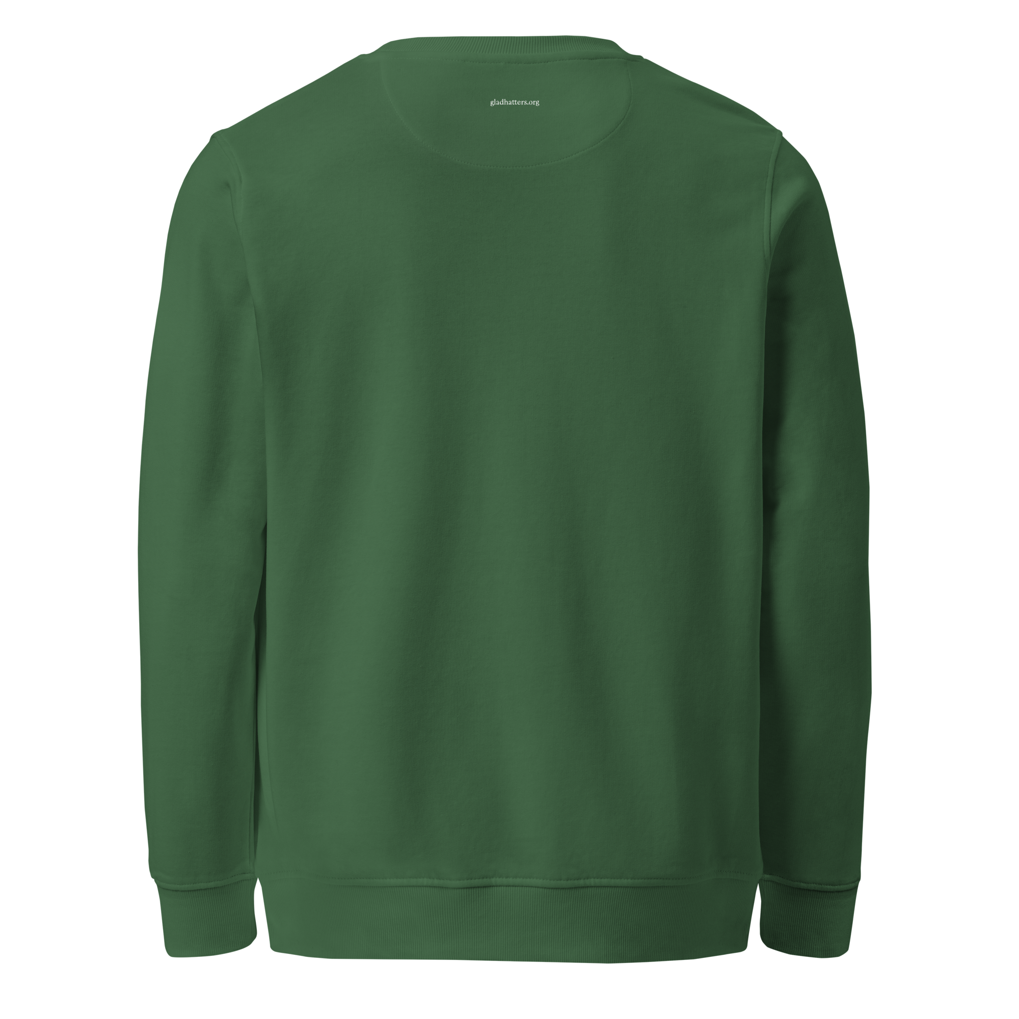 unisex-organic-sweatshirt-bottle-green-back-69659672d9f4f.png