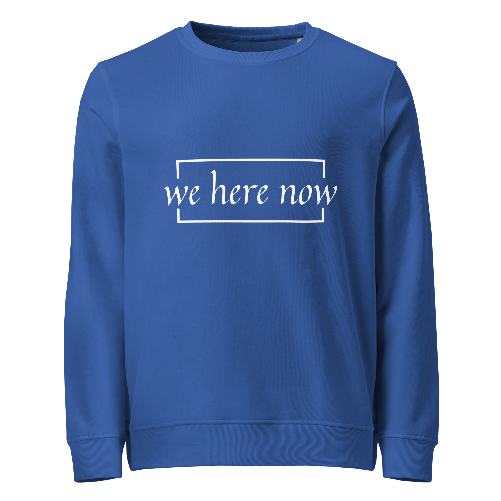 unisex-organic-sweatshirt-royal-blue-front-69659672d99d6.png