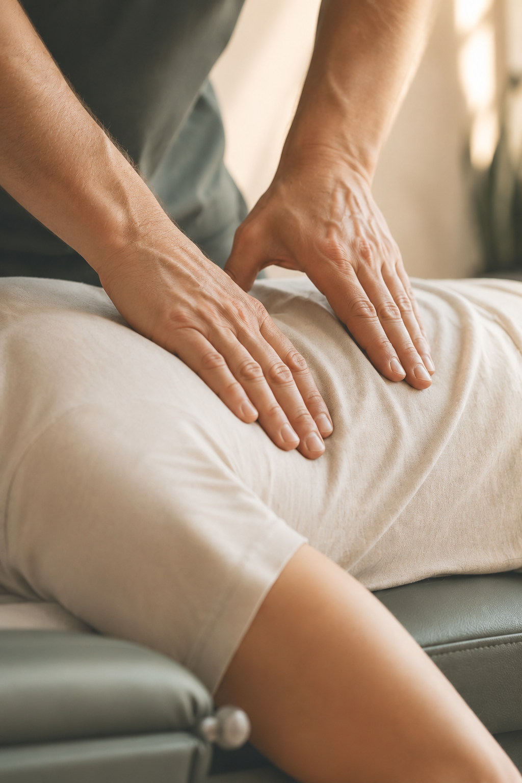 Sports massage treatment at Back In Sync, New Malden