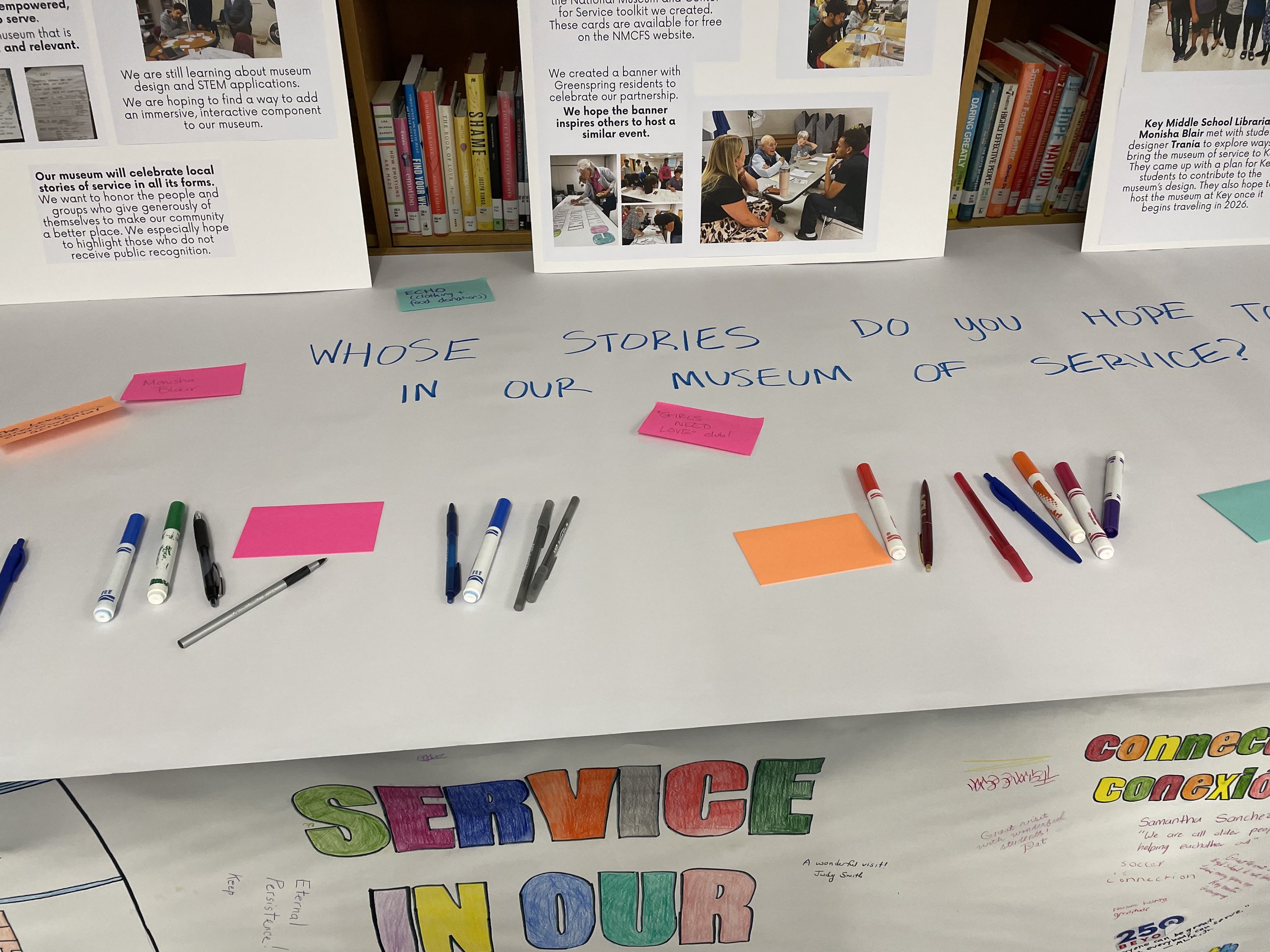 As the museum travels, student leaders seek community input on the stories to be showcased.