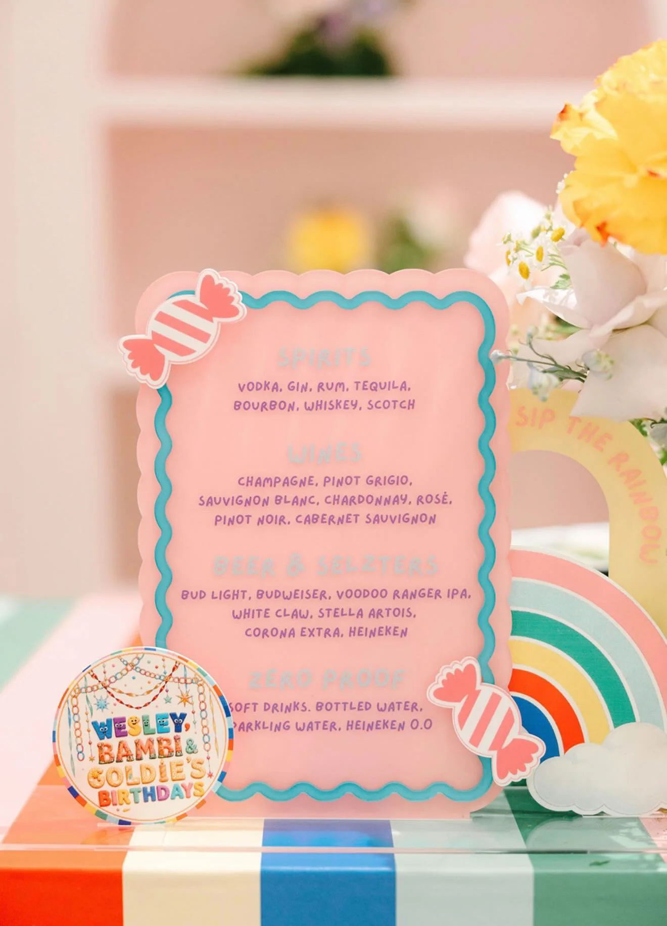 Bar Menu Theme
