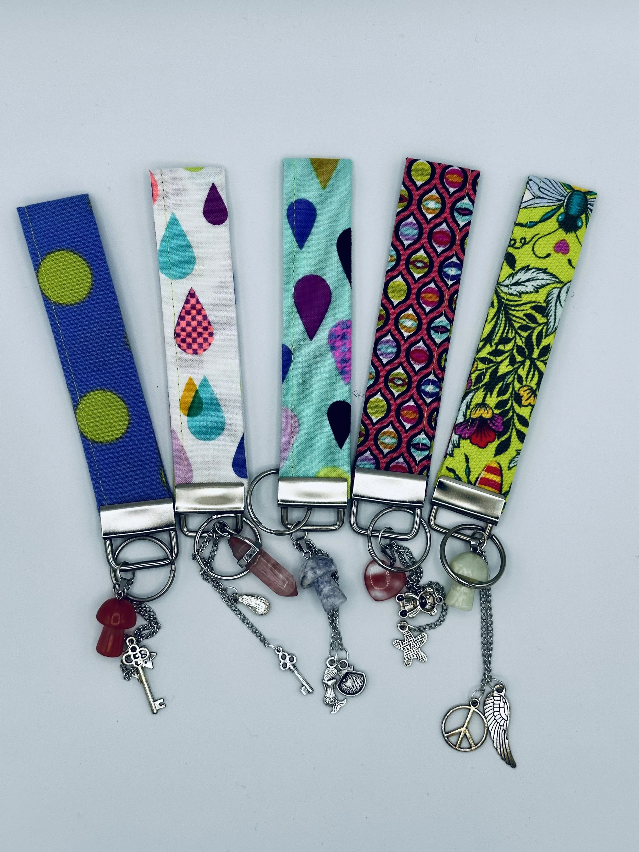 Whimsical Wristlet Keychain