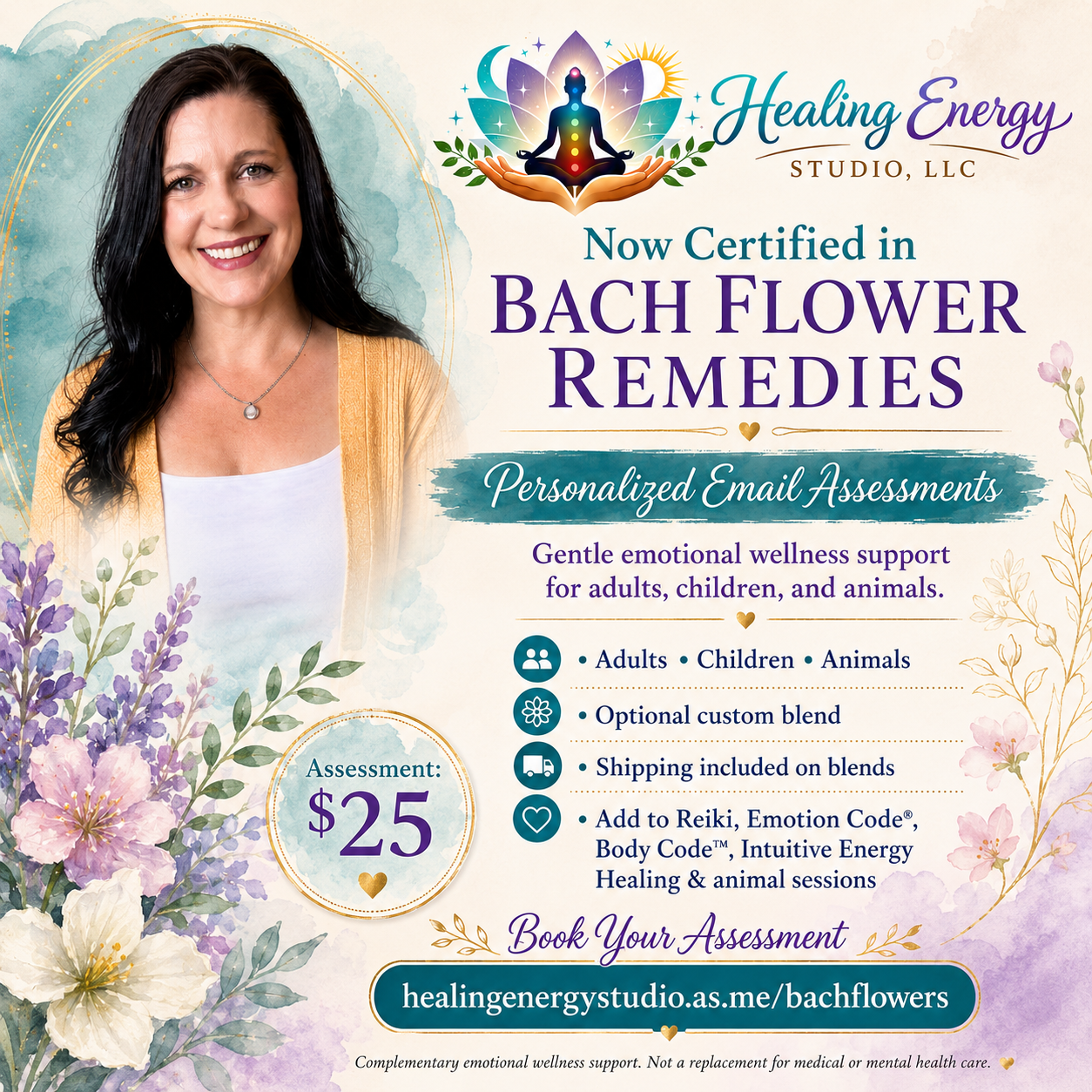 I’m Now Certified in Bach Flower Remedies—and Personalized Assessments Are Available