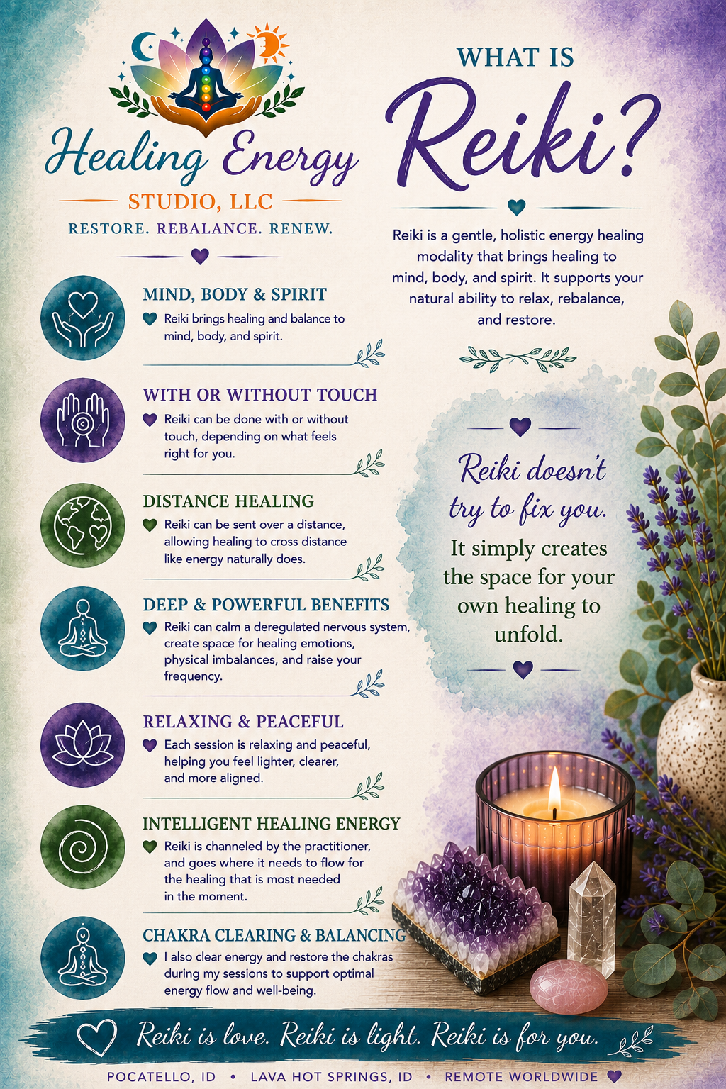 Saturday Is for Slowing Down: Can Reiki Be Done Remotely?