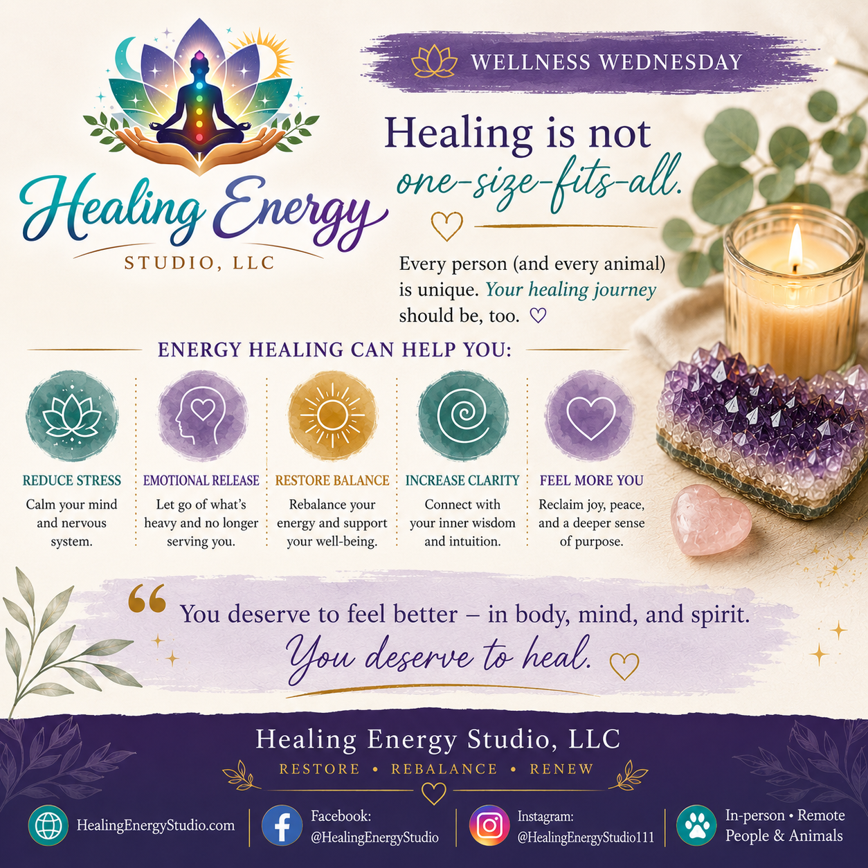 Healing Is Not One-Size-Fits-All
