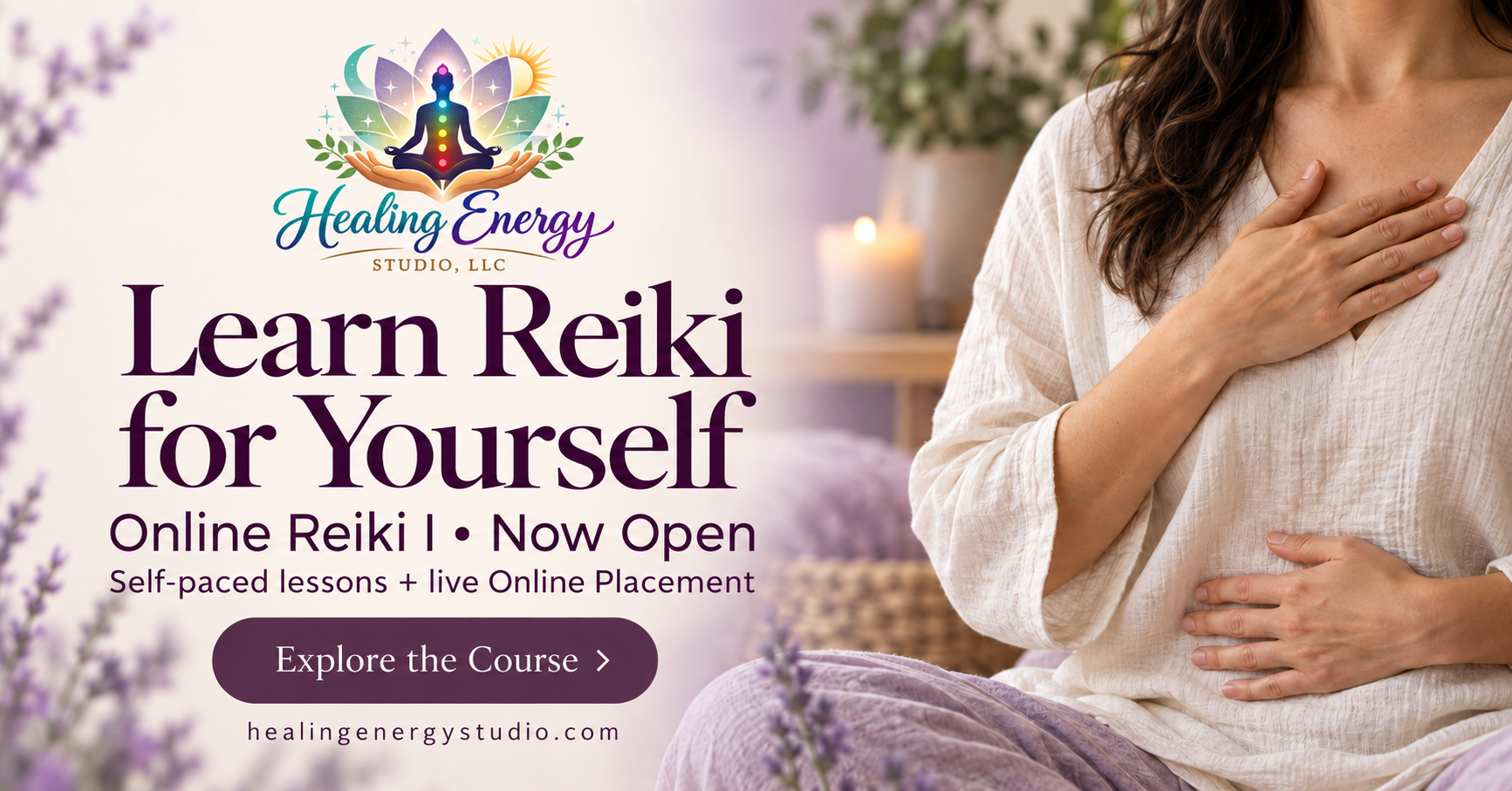 Reiki I Online Certification Is Now Open: Learn Reiki for Yourself!