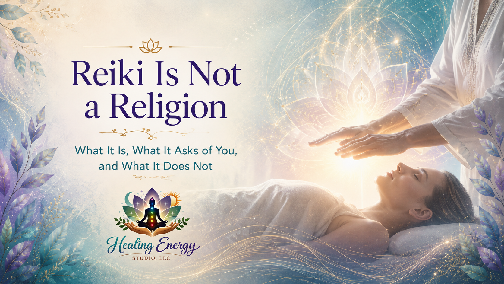 Reiki is spiritual, but it is not a religion