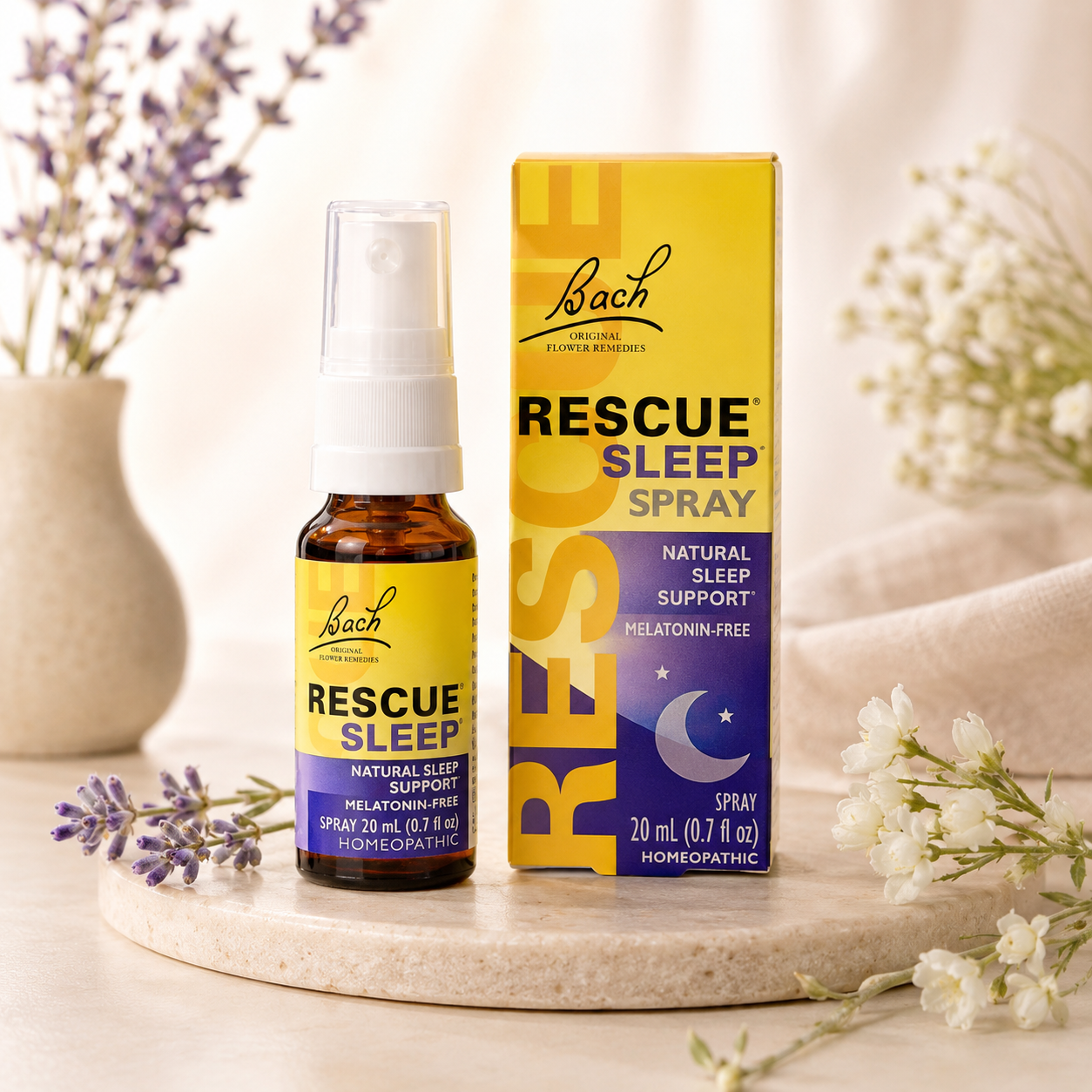 RESCUE® Sleep Spray – Melatonin-Free Sleep Support | 20 mL