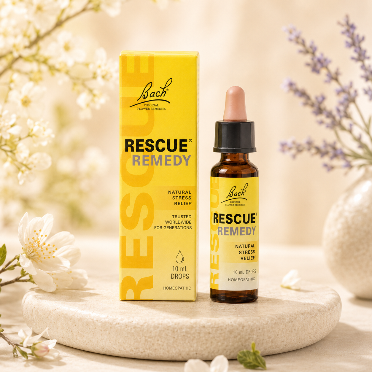 RESCUE® Remedy Drops – Natural Stress Relief | 10 mL