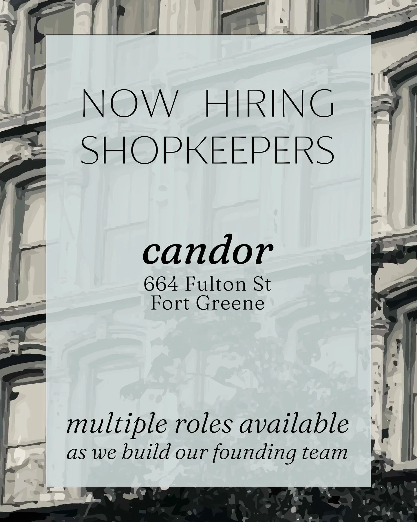 drop your res &amp; &ldquo;build your own schedule&rdquo; preferences at candorcandy.com/careers - interviews will be completed on a rolling basis starting next week for multiple roles!