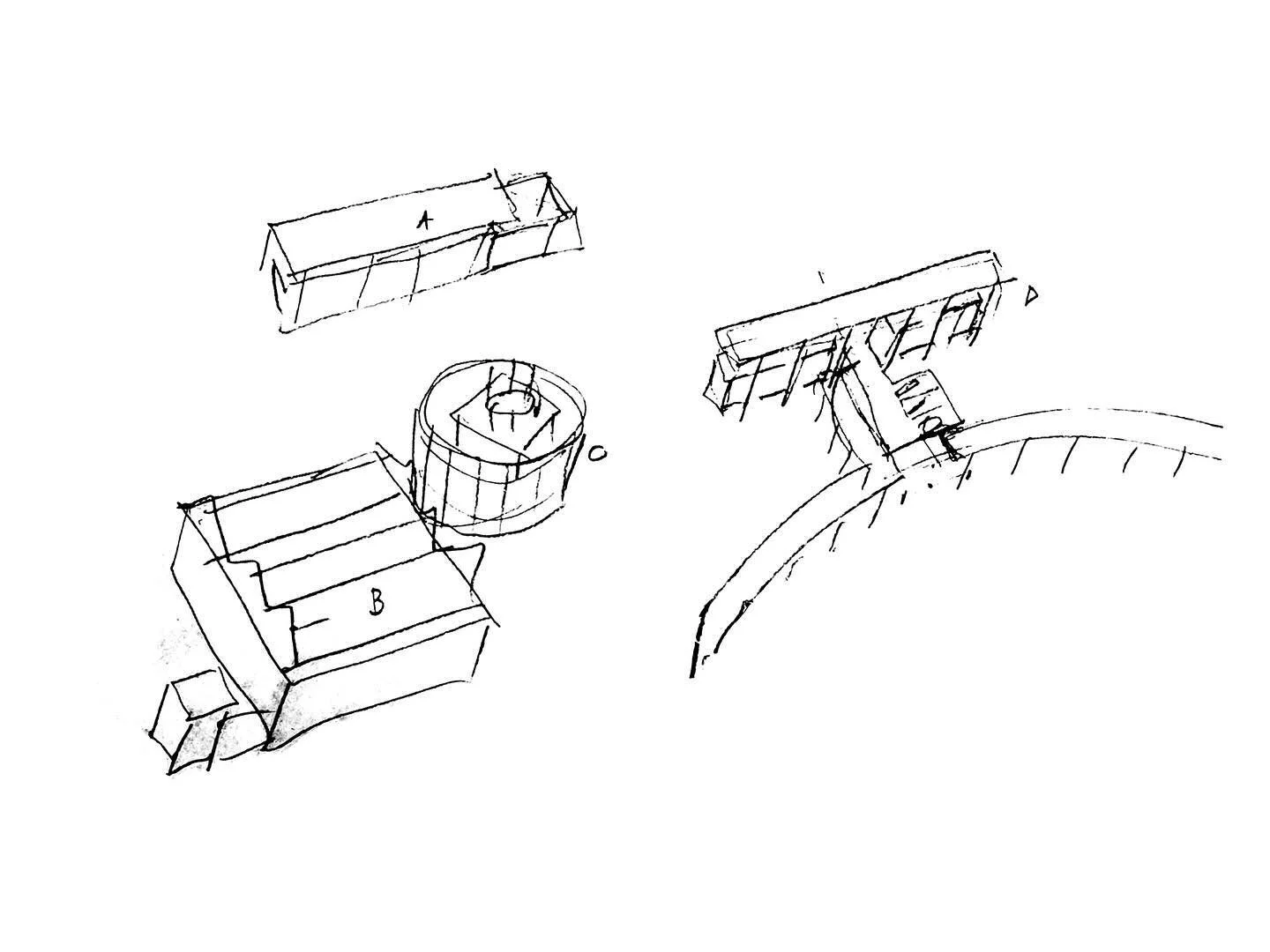 idea preliminar conjunto industrial 
MC arquitectos ( pedro mendoza - oscar capiello ) &amp; gustavo legorburu
.
croquis gustavo legorburu 
.
#croquis 
#croquis_design
#sketch 
#sketches 
#sketching
#sketchstagram 
#sketchday 
#architecturalsketch
#a