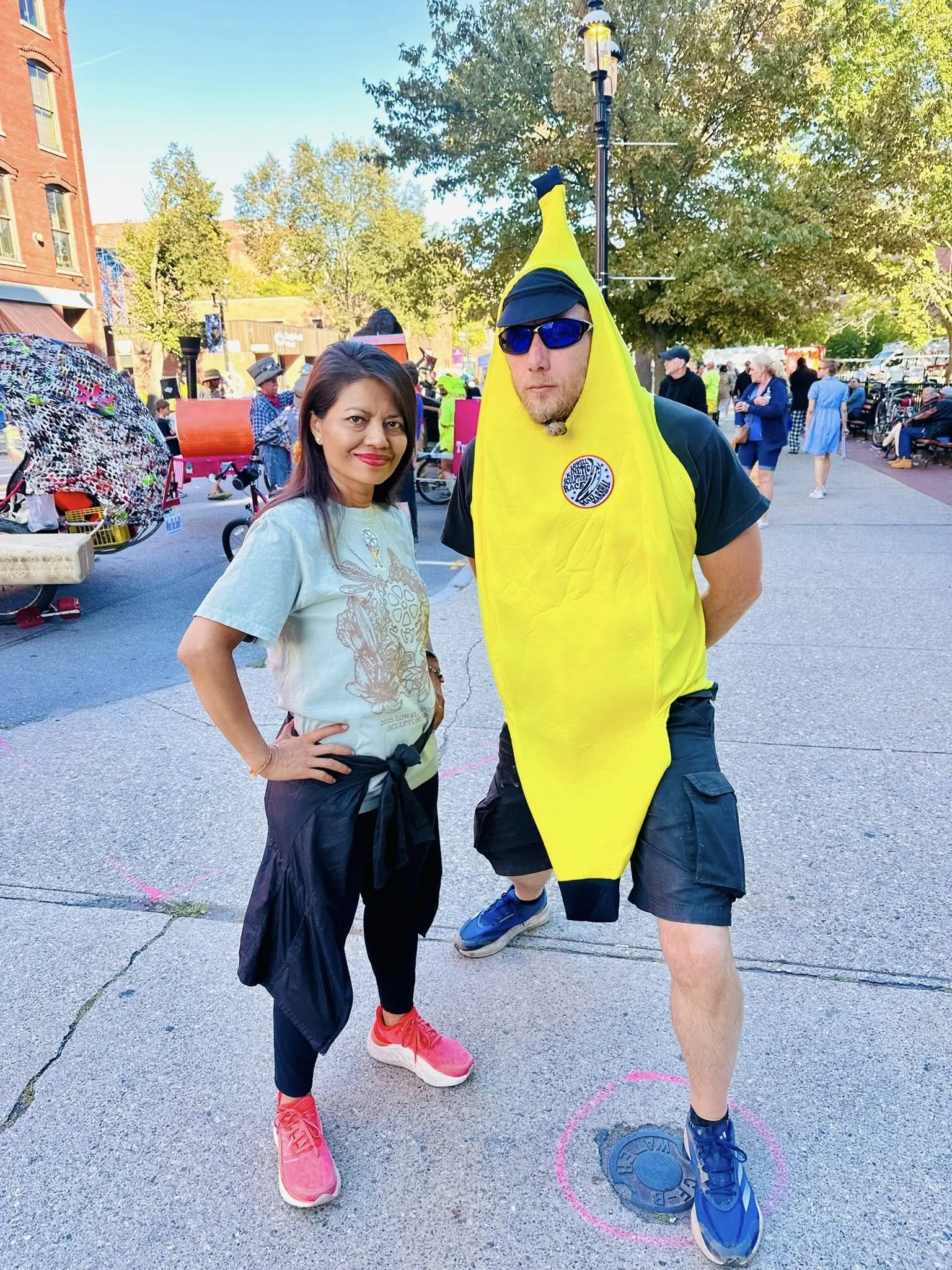 Vanna Howard at the Lowell Kinetic Sculpture race.