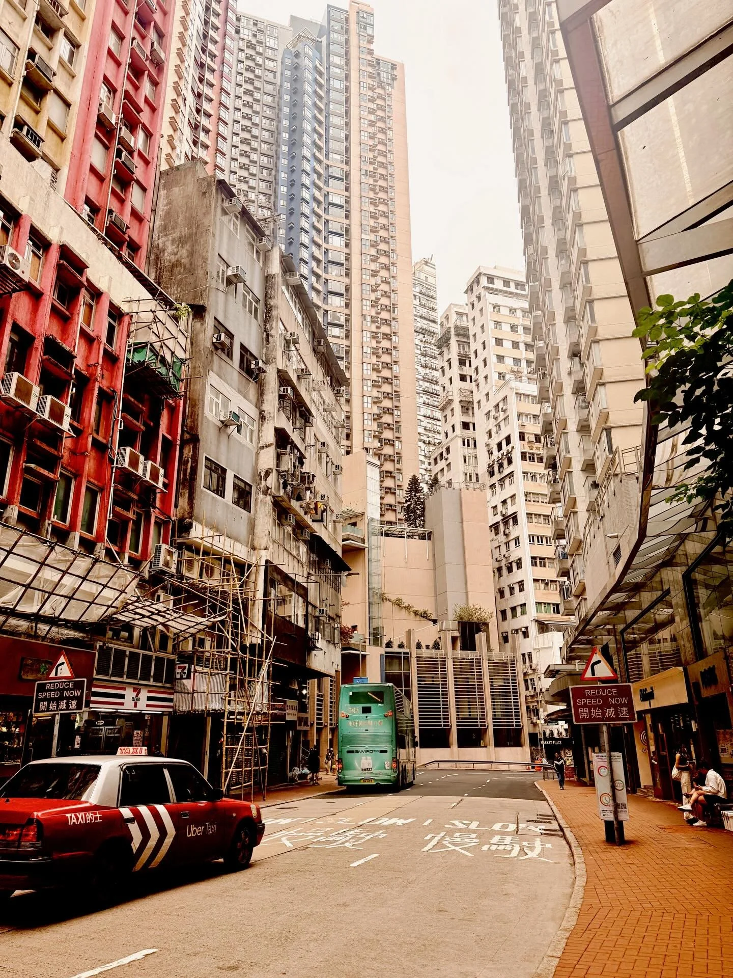 hong kong has that magic &amp; nostalgia that gave me peace somehow in its concrete jungle ✨ shoutout to chi fung who drove to the star ferry to return my lost hat cause 16 hours on a flight made me forgetful 🙃