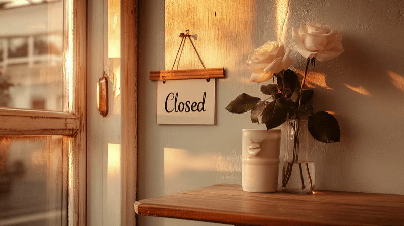 Obstruction of independent legal advice in marriage fraud — a closed door with a white rose at the frame