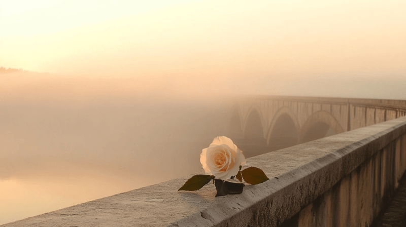 Geographic distance as a marriage fraud risk factor — a long bridge disappearing into coastal fog