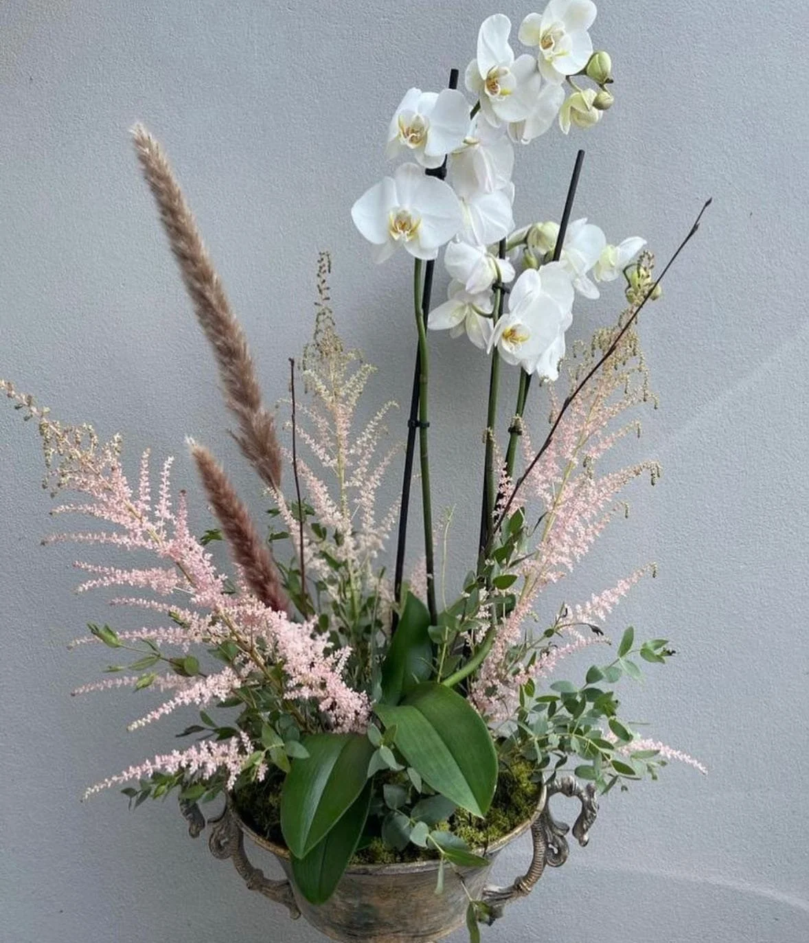 Orchid Vase Arrangement