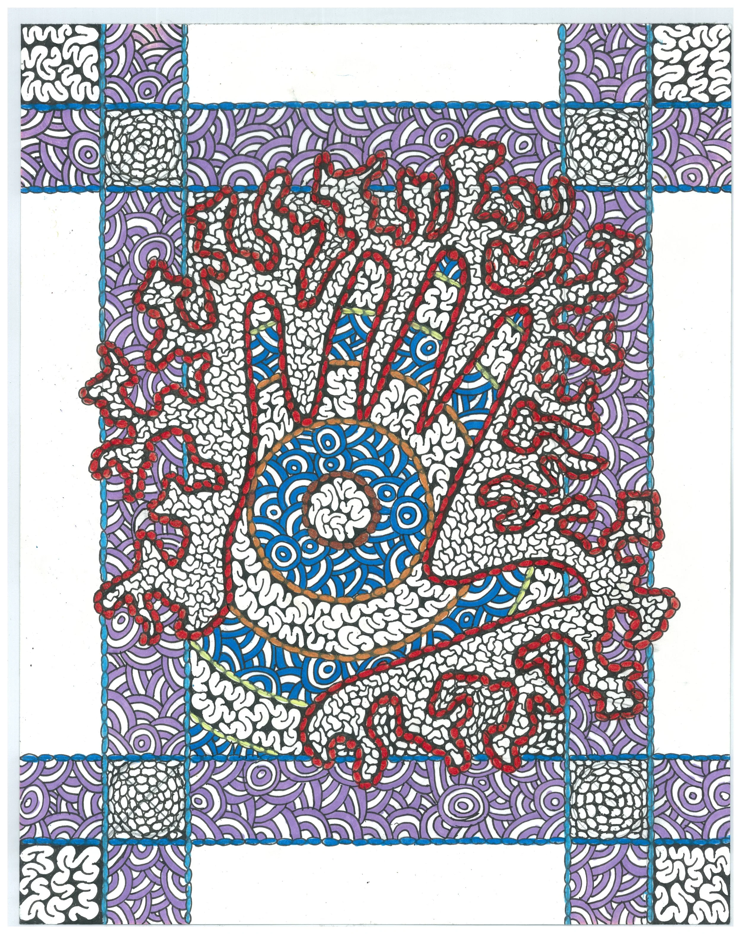 the untitled hand portrait #1