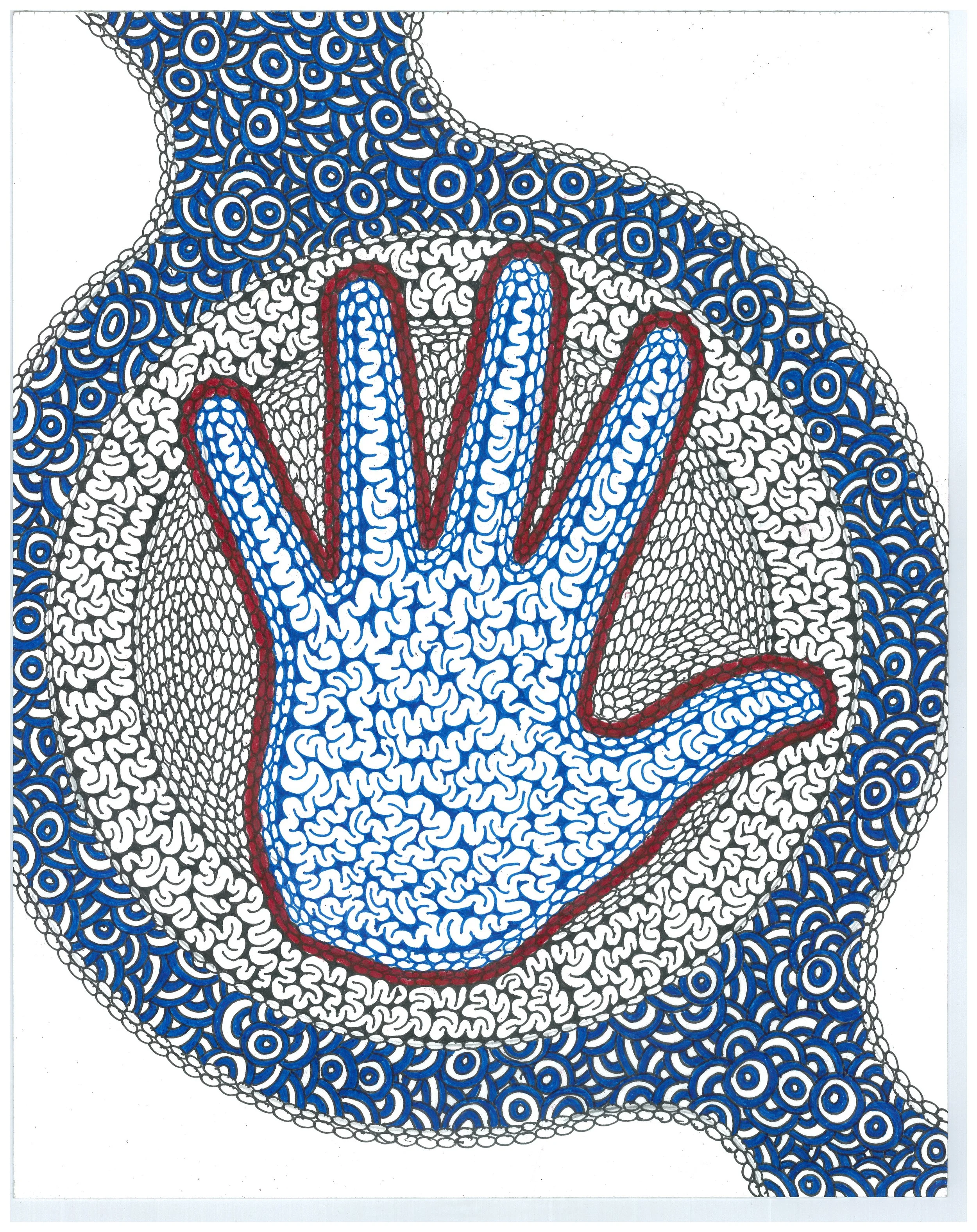 the untitled hand portrait #11