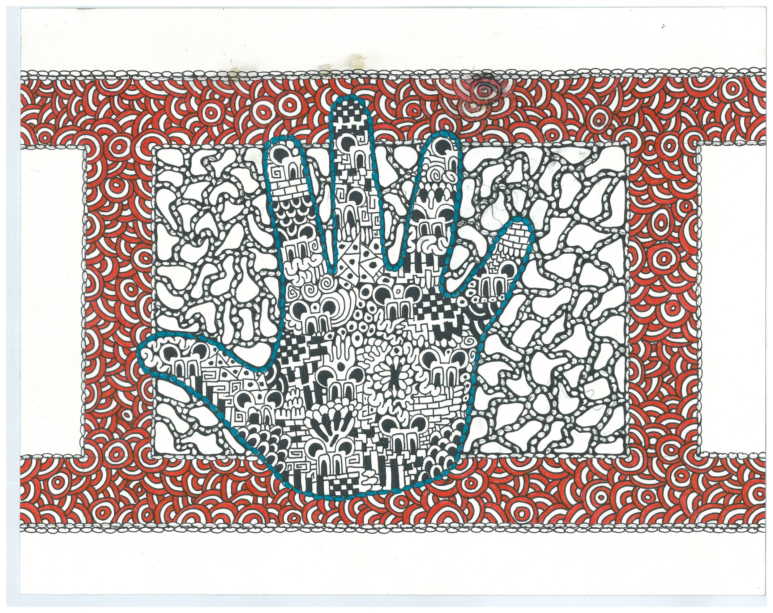 the untitled hand portrait #9