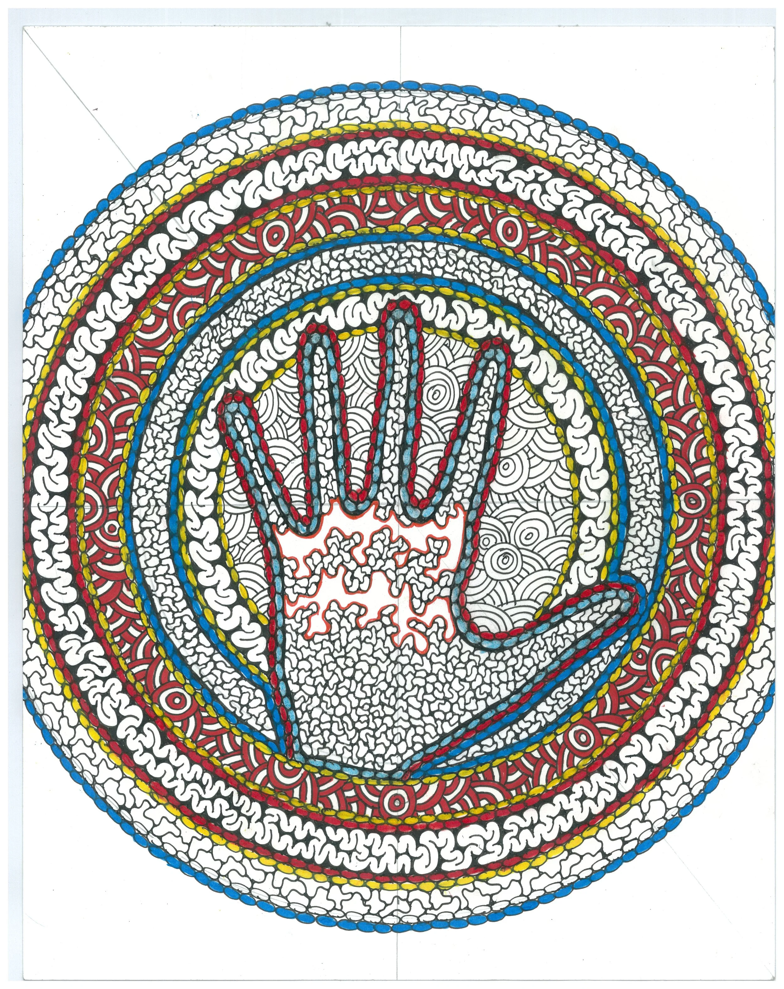 the untitled hand portrait #8