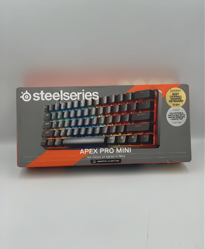 SteelSeries Apex Pro Mini RGB gaming keyboard compact mechanical keyboard