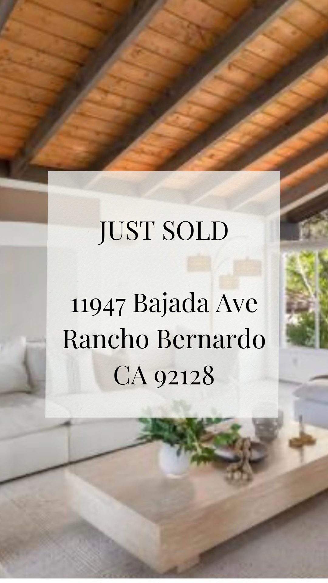 SOLD - 11947 Bajada Ave, Rancho Bernardo 92128