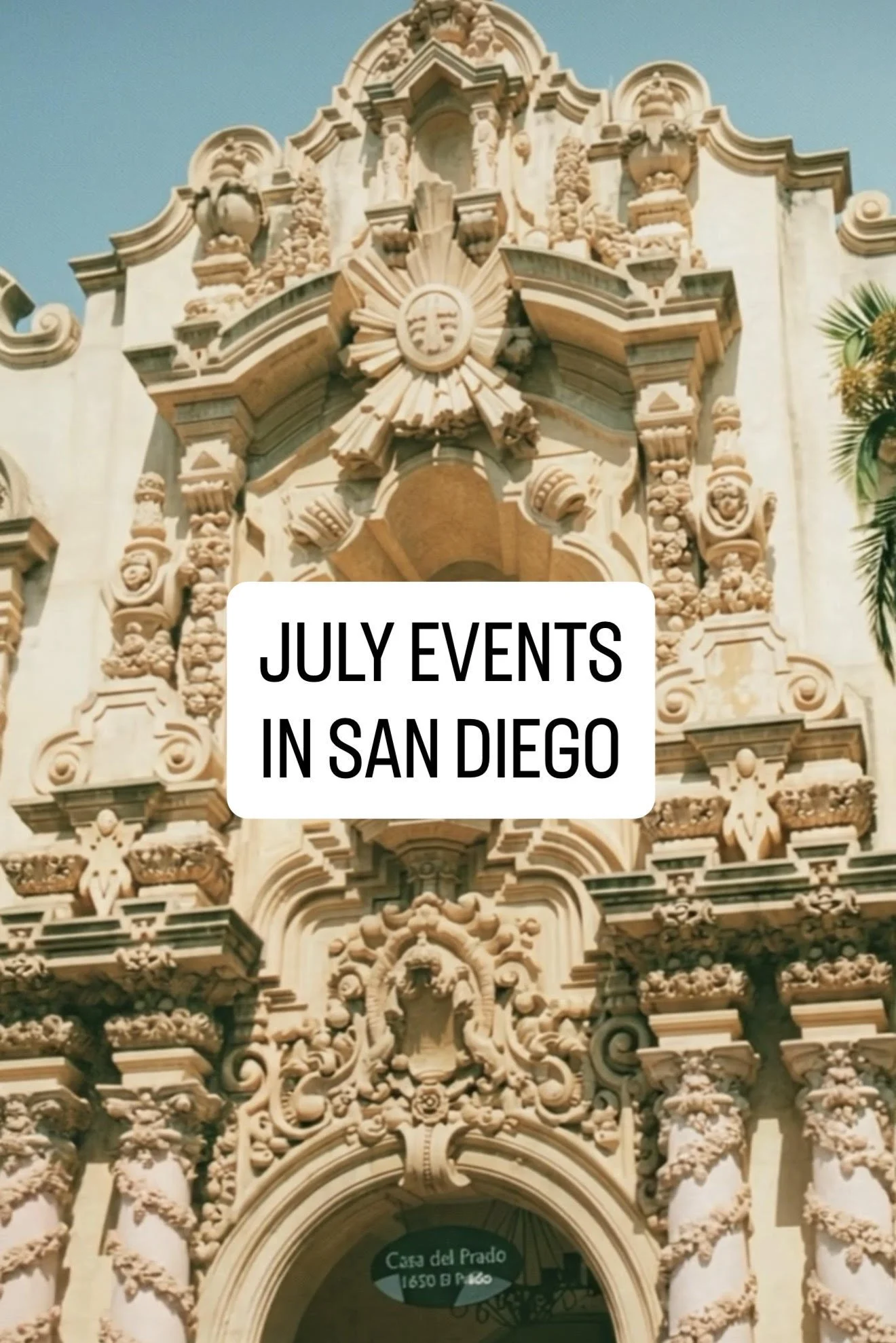 July Events in San Diego