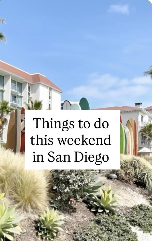 Things to do this Weekend 