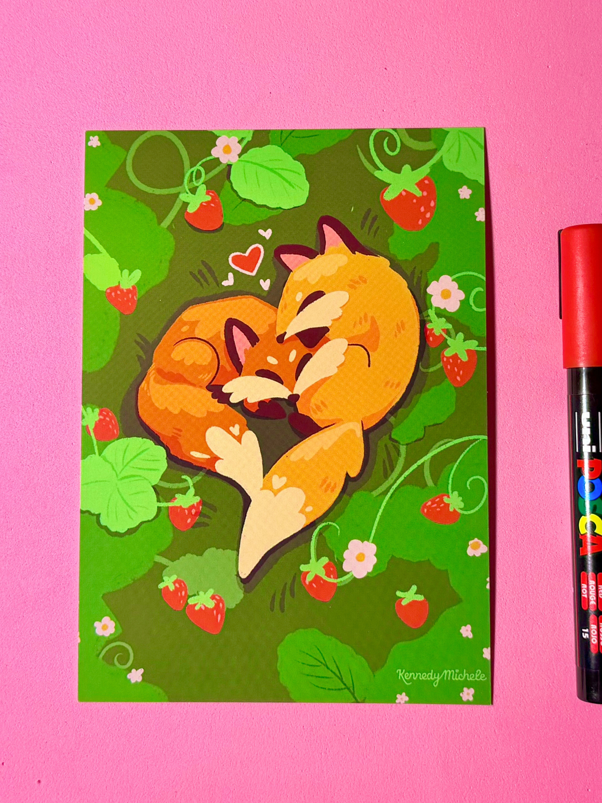 Foxes in a Field | 5