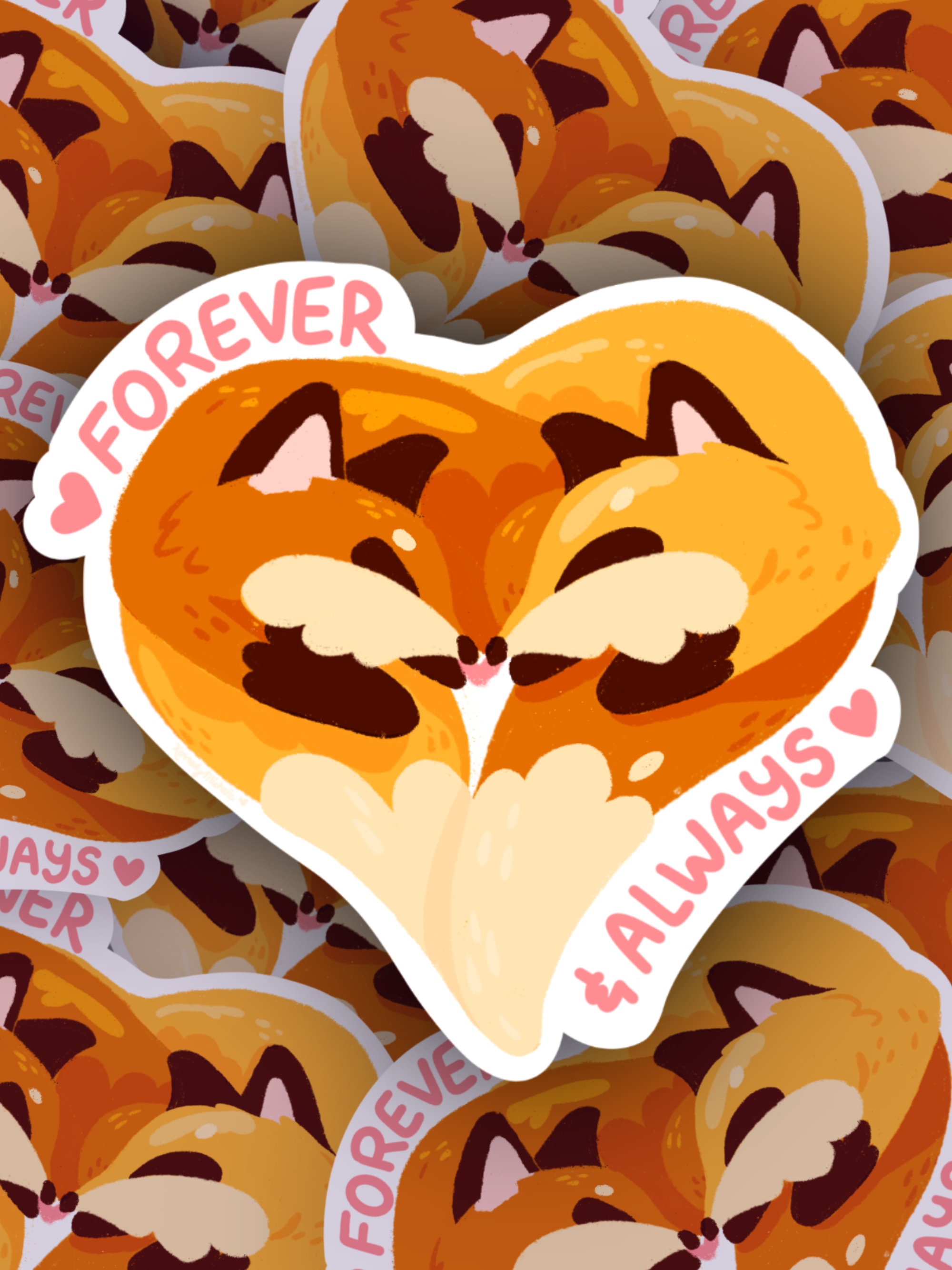 Forever & Always | Valentine's Sticker
