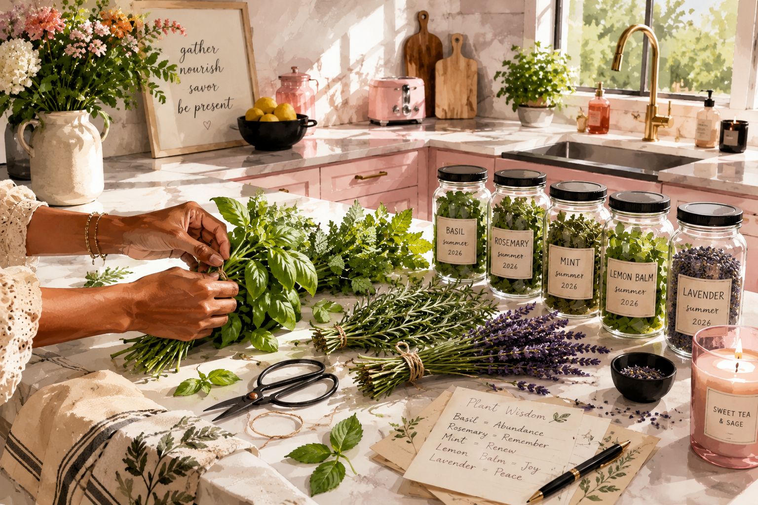 How to Use Fresh Herbs Beyond Cooking