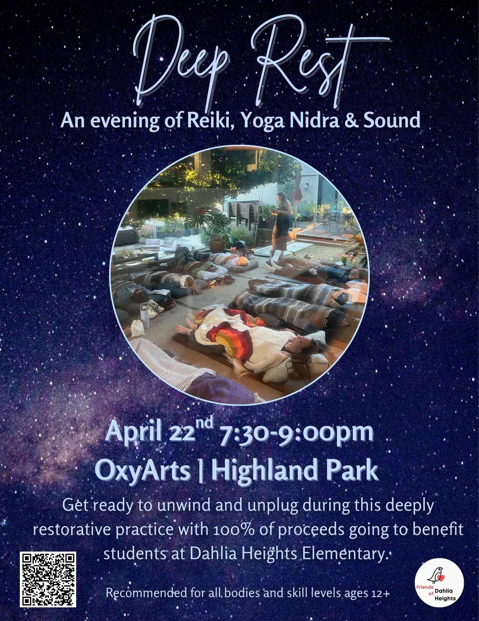 Deep Rest: An Evening of Reiki, Yoga Nidra & Sound