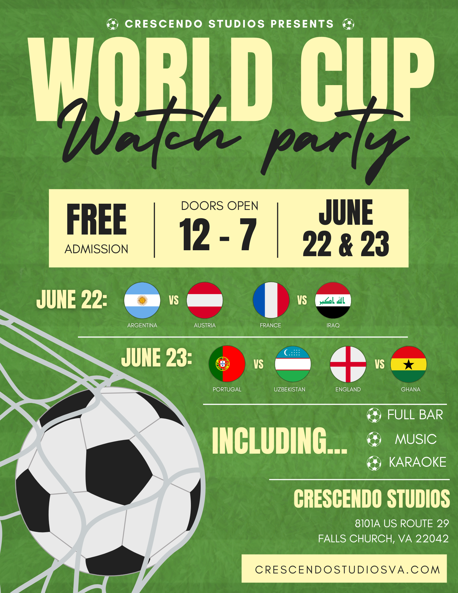 World Cup Watch Party I