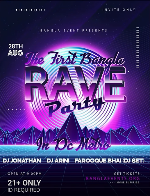 The First Bengali Rave in DC Metro