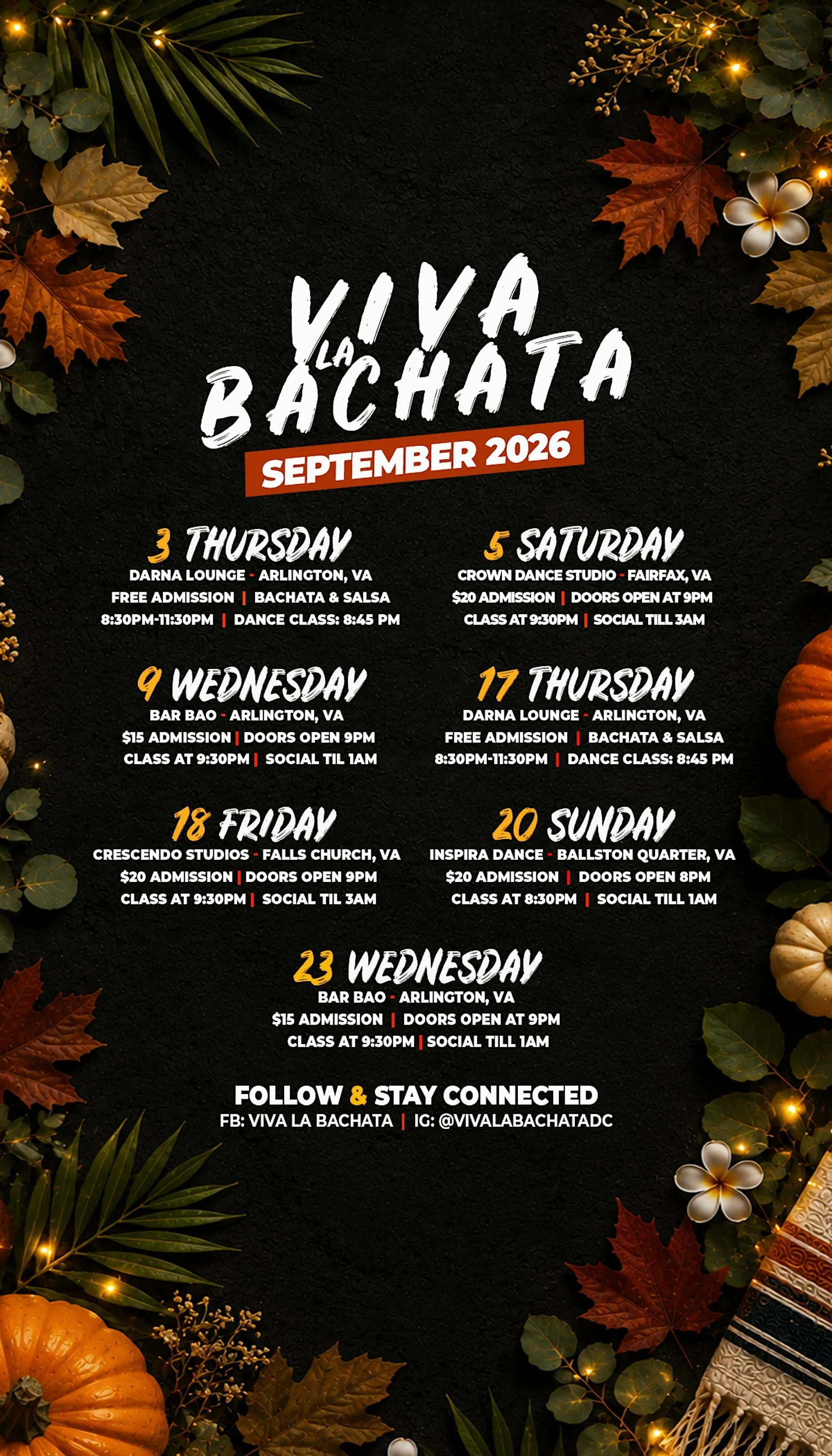 Viva La Bachata Friday Social