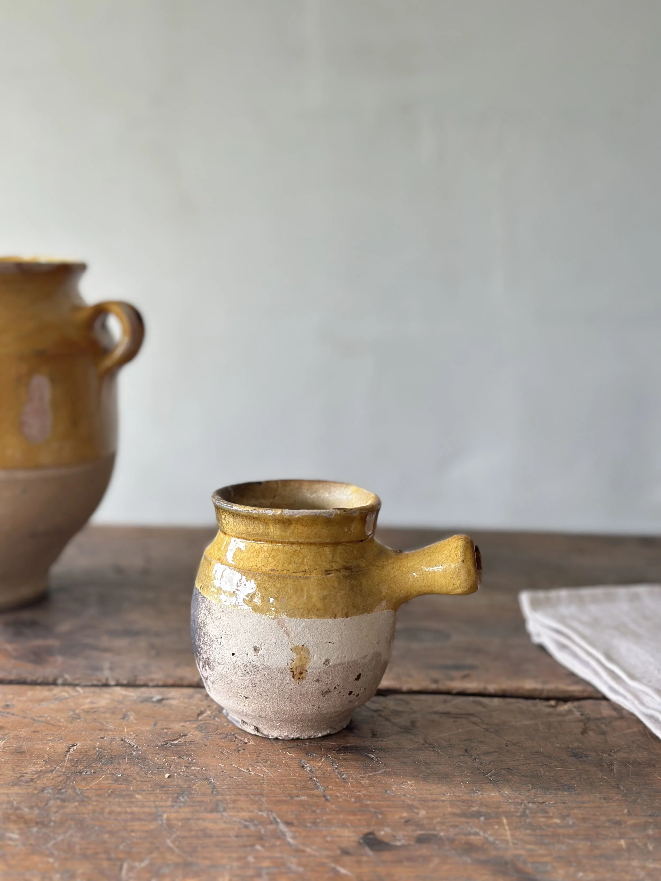 Antique French cooking vessel