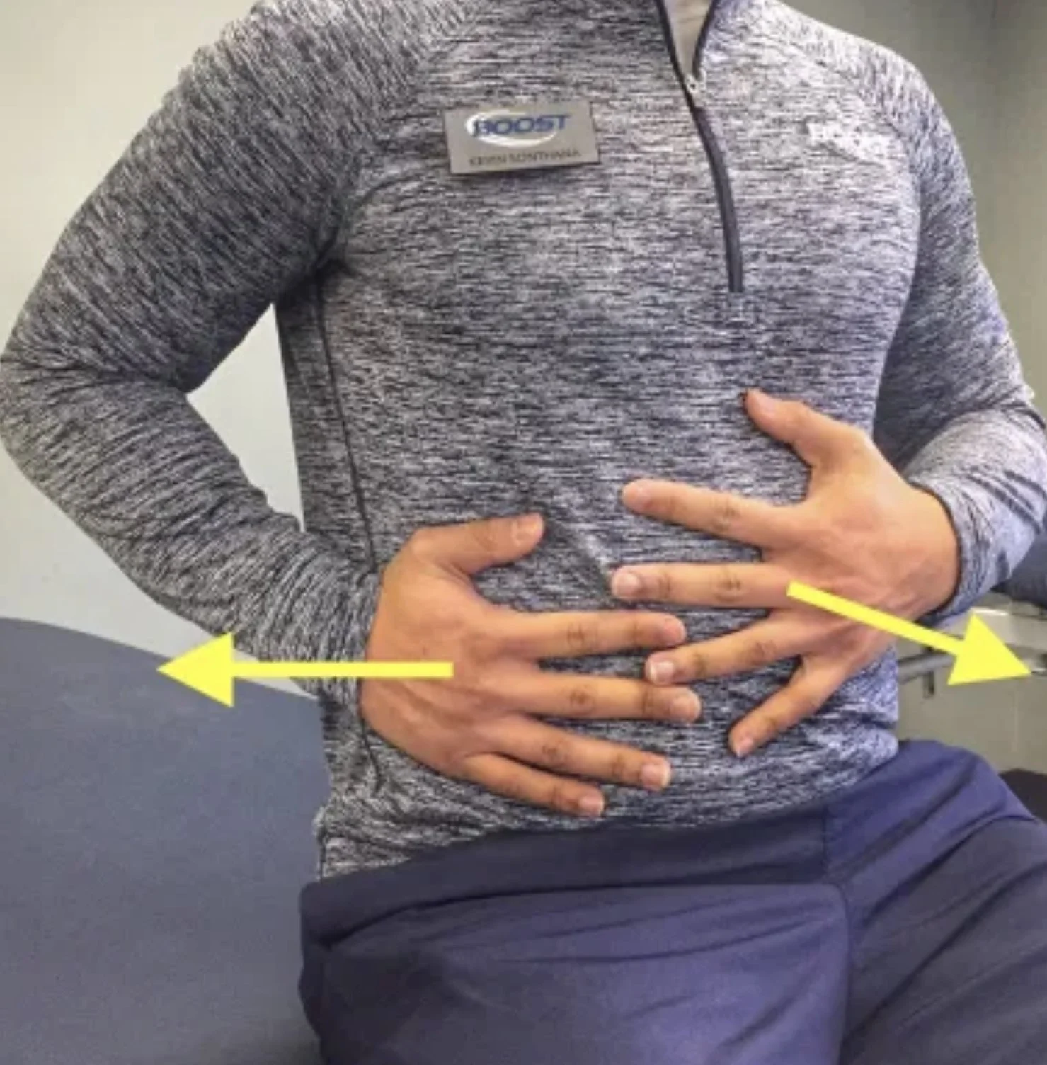 Breathing for bracing