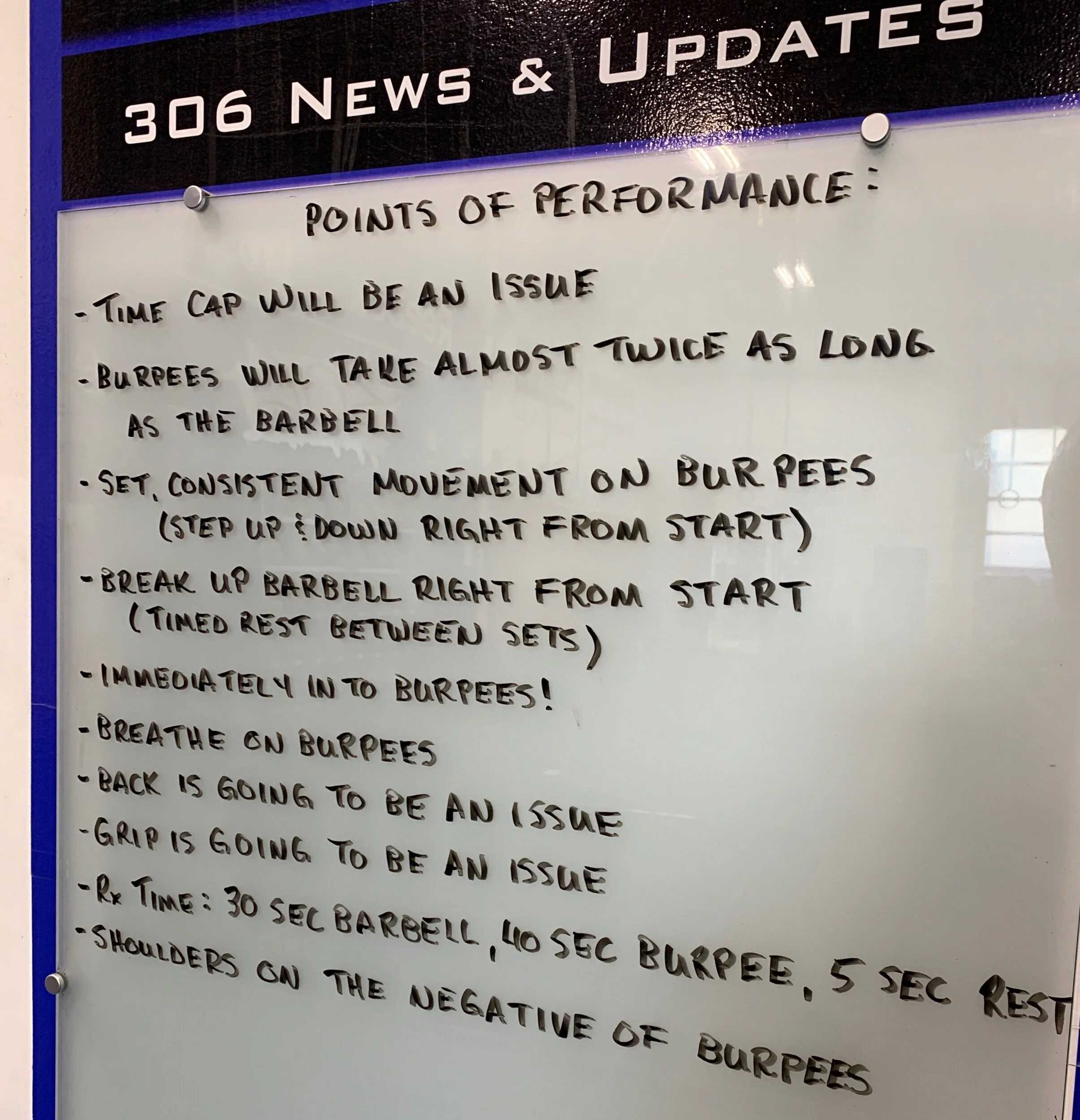 Not always as planned