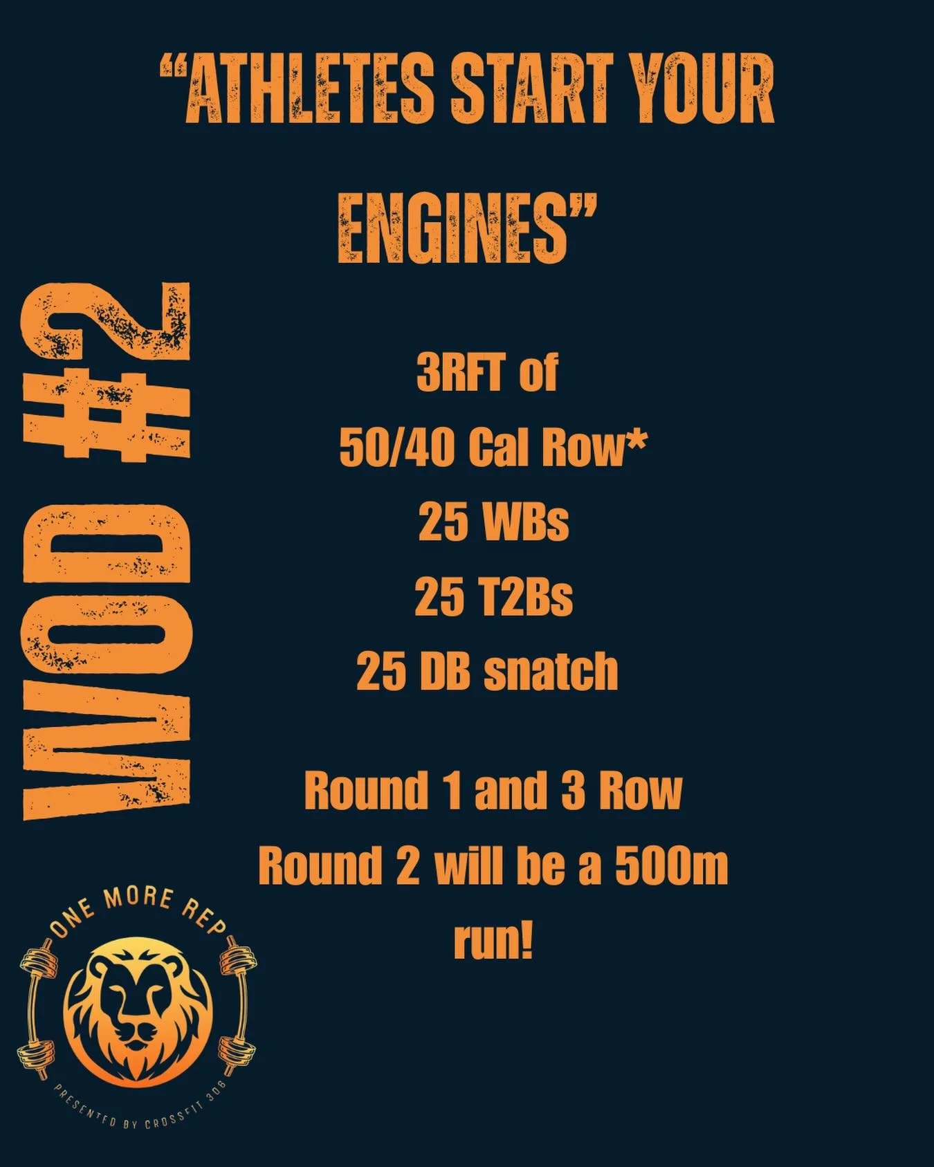 WOD Announcement‼️

Workout #2 will be on Saturday morning and it&rsquo;s both simple and devastating!  Workout is low skill high volume perfect for all those who love to just grind!

Can you beat the time cap?  Details for both Rx and Intermediate i