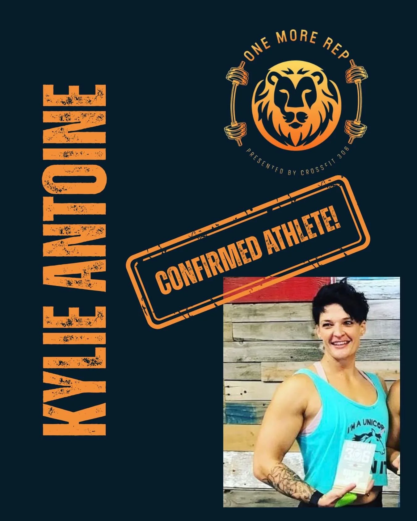 Confirmed athlete ‼️

Athletes are registering every day and it looks like Friday evening June 12th at 306 will be the place to be!

Can&rsquo;t watch to watch Kylie and all of our athletes throwdown.

Live DJ ✅
Cool WODs ✅
Prizing ✅
Vendors ✅