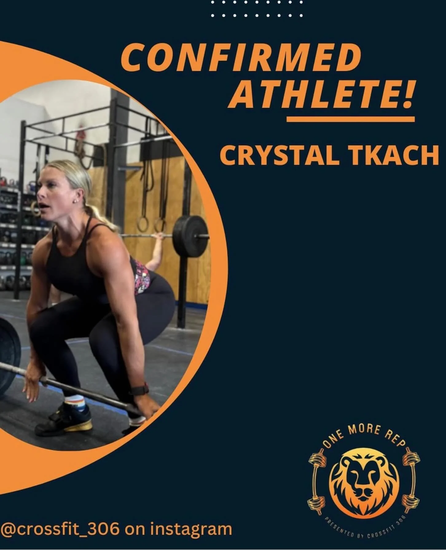 Confirmed athlete ‼️

Always ready for her next challenge.  Crystal is back and ready to put her best foot forward.

Only 48 hours until registration closes!

Claim your spot today!