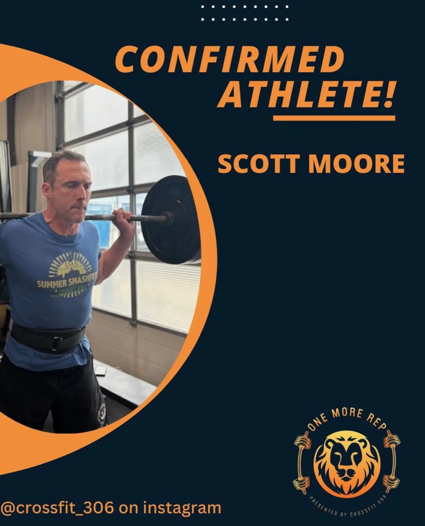 Confirmed athlete ‼️

Scott is back to see if he can top the men&rsquo;s Rx podium! Think you take on Scott and he&rsquo;s never quit attitude?

Sign up on our website!