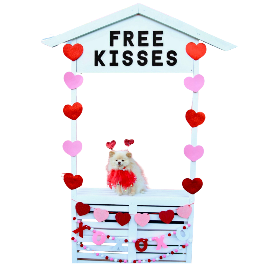 Dog Kissing Booth