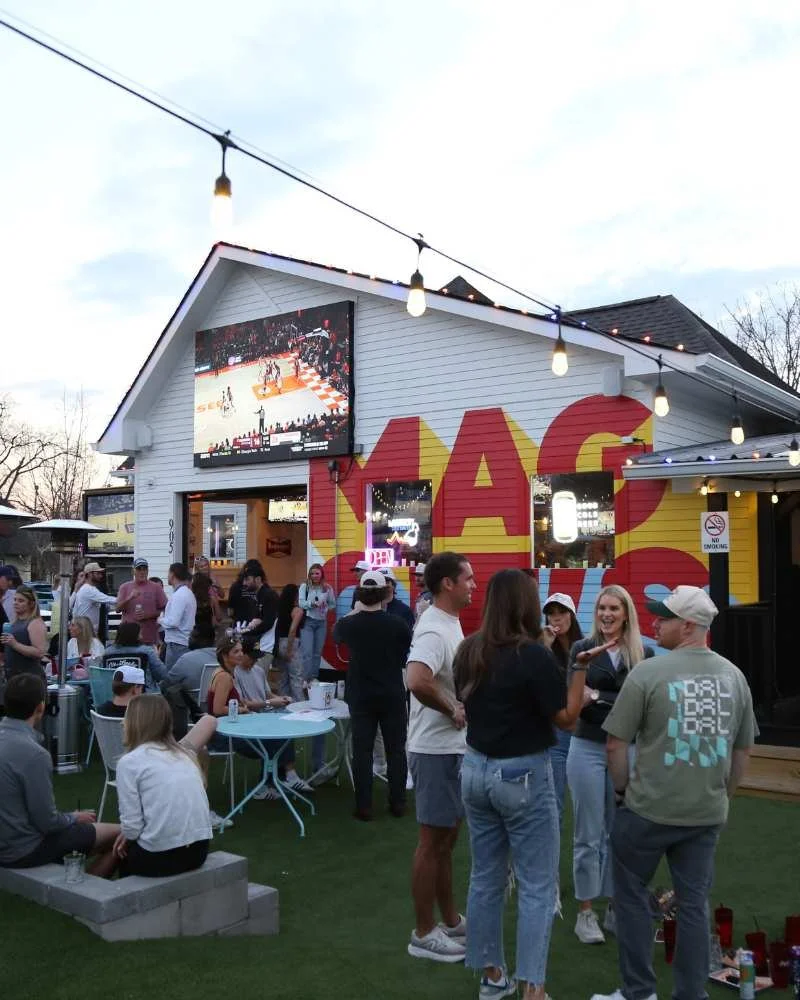 Game Day Outdoor Patio at Maggie's Place Nashville in The Nations