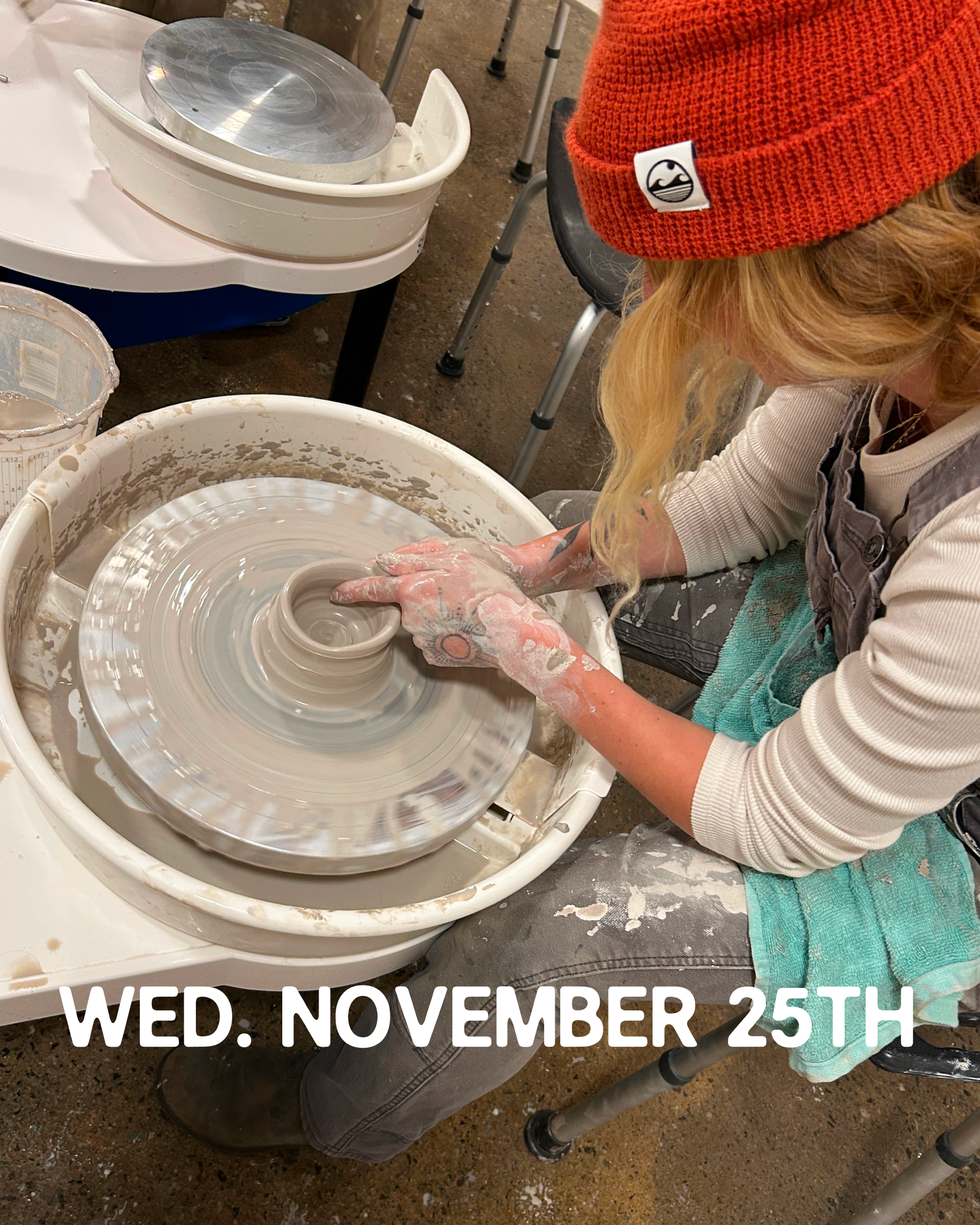 Single Session Adult Wheel Class Wed. 11/25/26