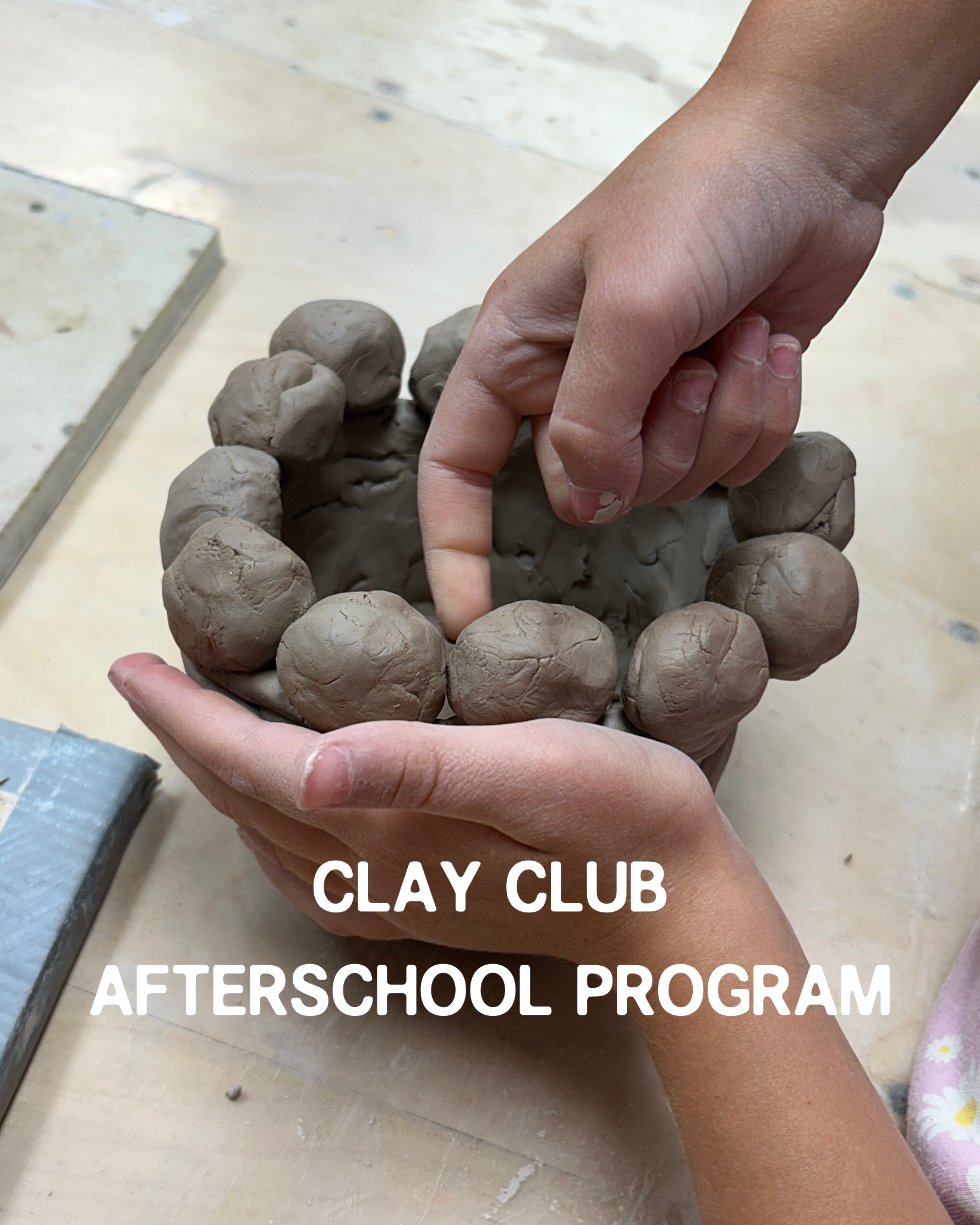 Clay Club - 8 week afterschool program