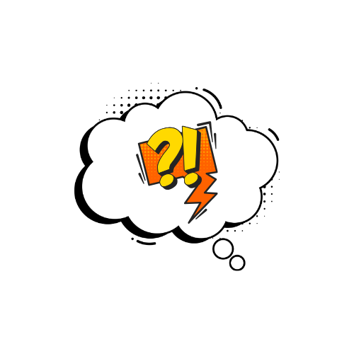 speech bubble with exclamation mark